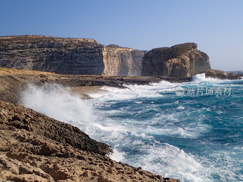 地中海风暴与真菌岩在Gozo - 8